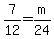 7%2F12+=+m%2F24