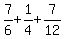 7%2F6%2B1%2F4%2B7%2F12