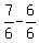 7%2F6-6%2F6