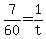 7%2F60=1%2Ft