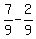 7%2F9+-+2%2F9