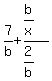 7%2Fb+%2B+%28b%2Fx%29%2F%282%2Fb%29