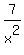 7%2Fx%5E2