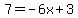 7=-6x%2B3%29