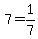 7=1%2F7
