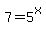 7=5%5Ex