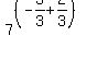 7%5E%28%28-3%2F3+%2B+2%2F3%29%29