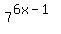 7%5E%286x-1%29