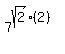 7%5E%28sqrt%282%29%282%29%29%5E%22%22