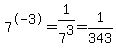 7%5E-3+=+1%2F7%5E3+=+1%2F343