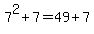 7%5E2%2B7+=+49%2B7