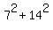 7%5E2+%2B+14%5E2