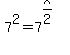 7%5E2+=+7%5E%28x%2F2%29