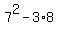 7%5E2+-3%2A8