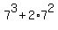 7%5E3+%2B+2%2A7%5E2