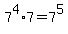 7%5E4+%2A7+=+7%5E5