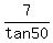 7+%2F+tan+50