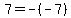 7+=+-%28-7%29