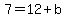 7+=+12%2Bb