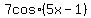 7+cos%285+x+-+1%29