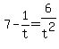 7-1%2Ft=6%2Ft%5E2