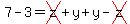 7-3=cross%28z%29%2By%2By-cross%28z%29