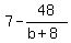 7-48%2F%28b%2B8%29