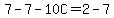7-7-10C=2.00-7