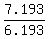 7.193%2F6.193