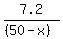 7.2%2F%28%2850-x%29%29