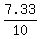 7.33%2F10