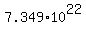7.349%2A10%5E22