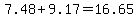 7.48%2B9.17=16.65