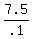 7.5%2F.1