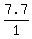 7.7%2F1