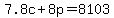 7.8c%2B8p=8103