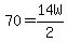 70=14W%2F2