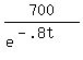 700%2F%28e%5E%28-.8t%29%29