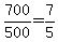 700%2F500+=+7%2F5
