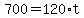 700=120%2At
