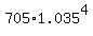 705%2A1.035%5E4
