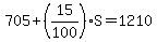 705%2B%2815%2F100%29S=1210