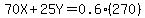 70X%2B25Y=0.6%28270%29