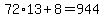72%2A13%2B8=944