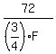 72%2F%28%283%2F4%29%2AF%29