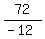 72%2F%28-12%29