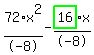 72%2F-8%2Ax%5E2-highlight_green%28+16+%29%2F-8%2Ax