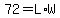 72=L%2AW