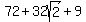 72+%2B+32sqrt%282%29%2B9