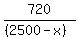 720%2F%28%282500-x%29%29